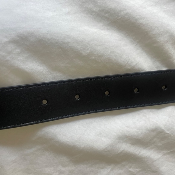 Gucci Leather Belt with double G buckle